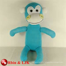 Meet EN71 and ASTM standard ICTI plush toy factory plush plush blue monkey toy